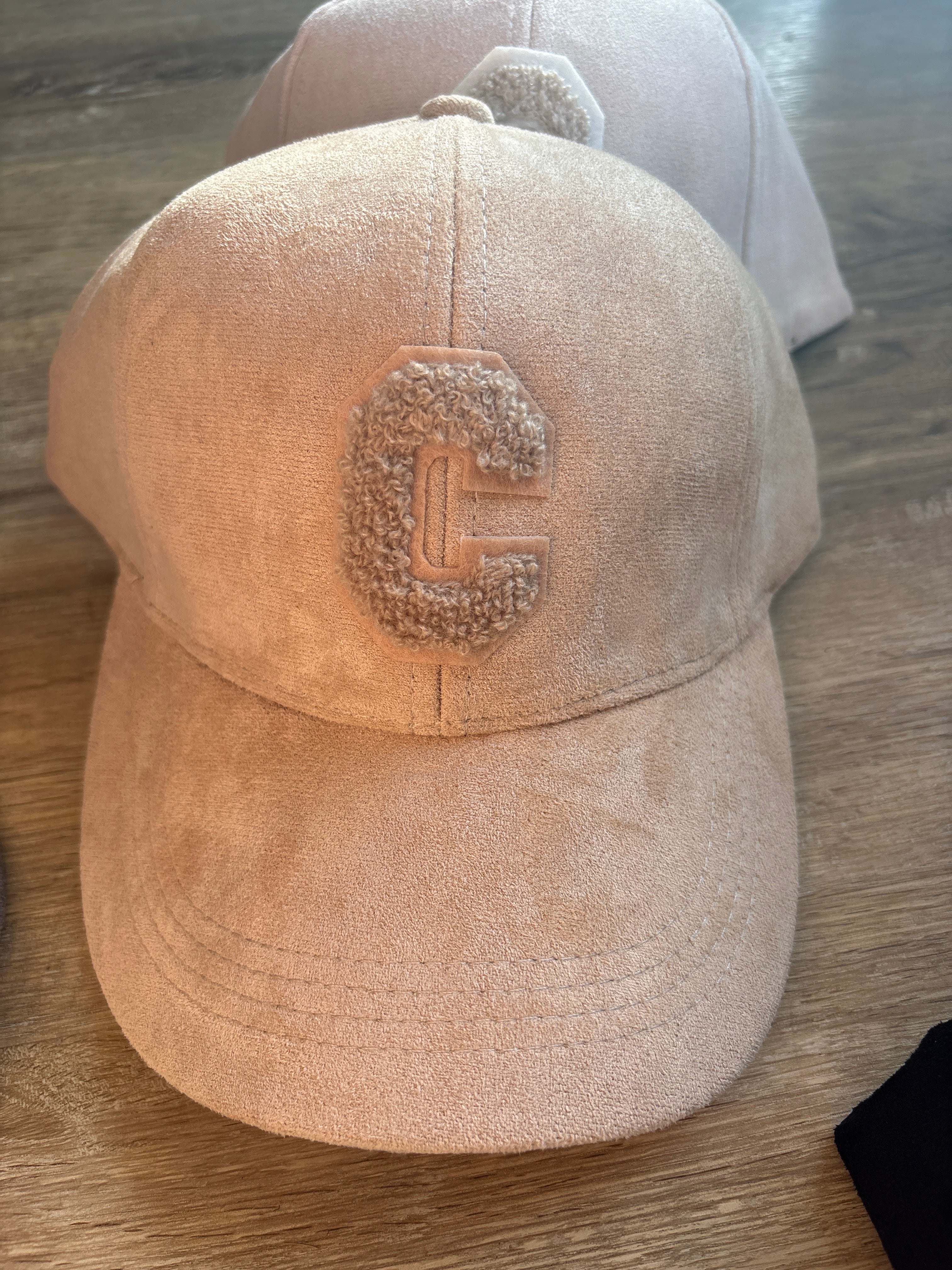 Casquette effet daim