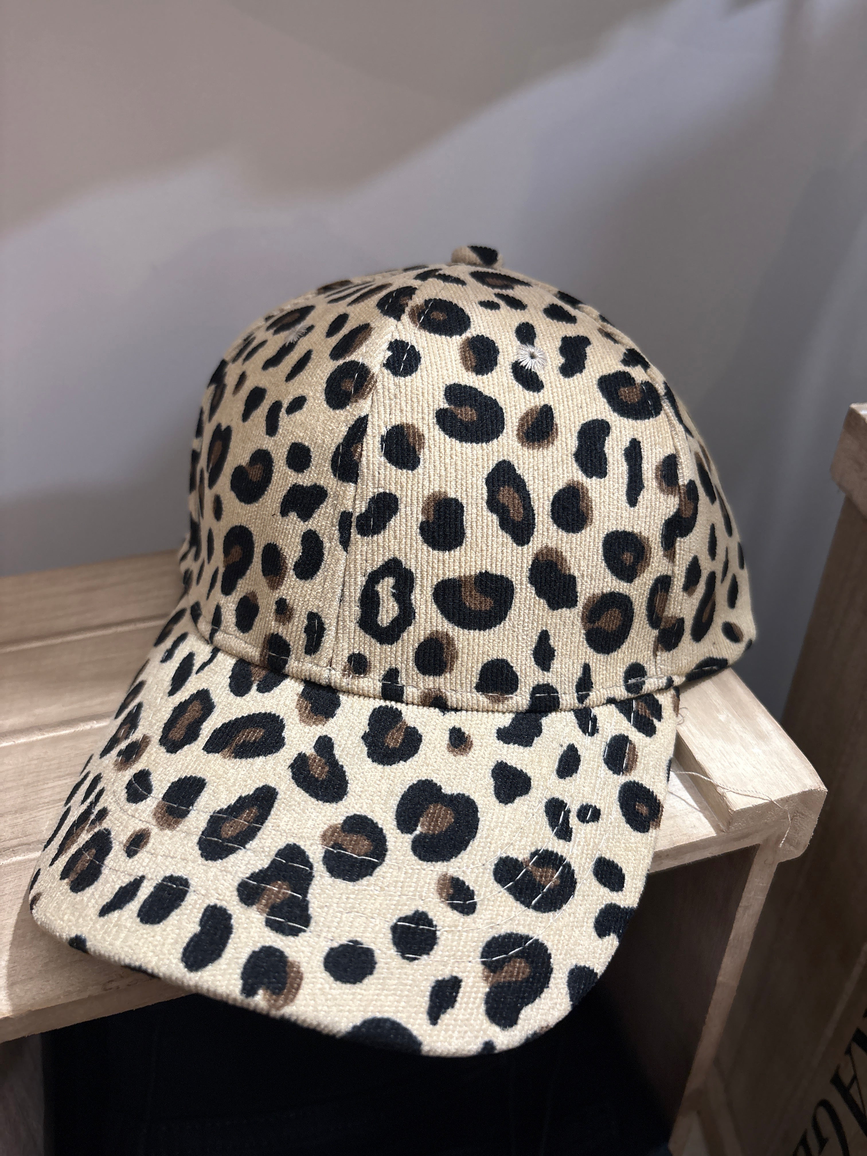 Casquette léopard