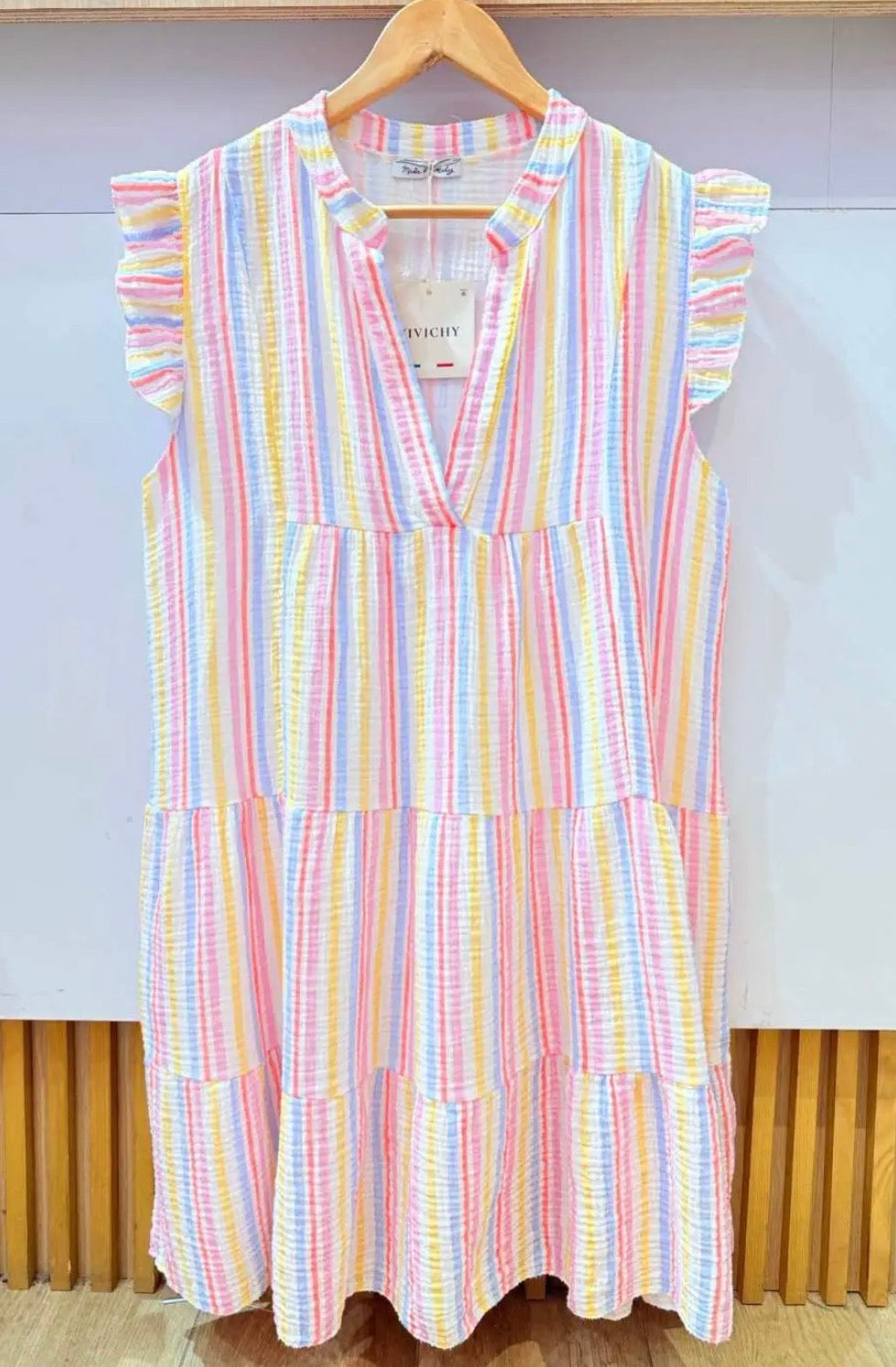 Robe gaze de coton