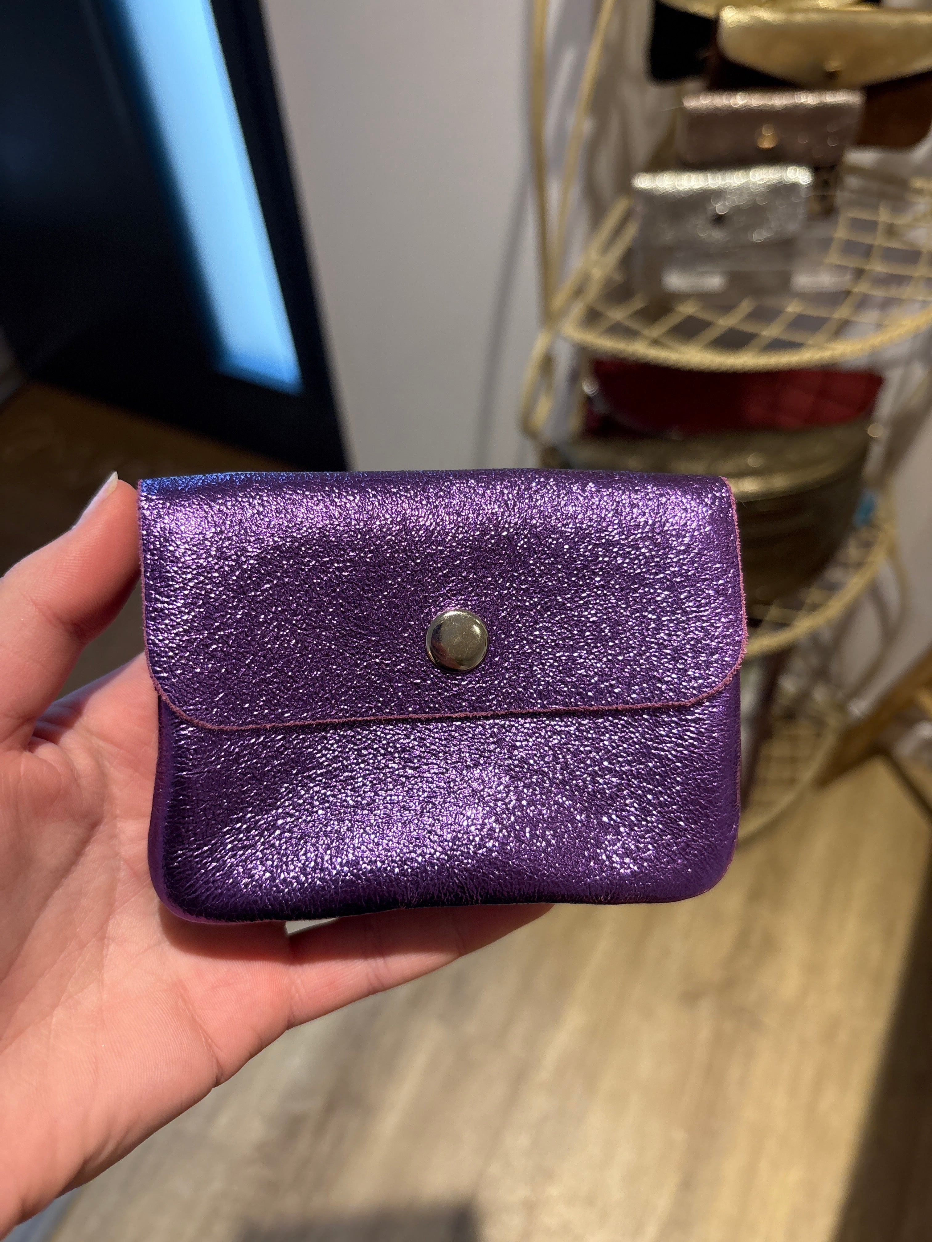 Petit porte-monnaie unie