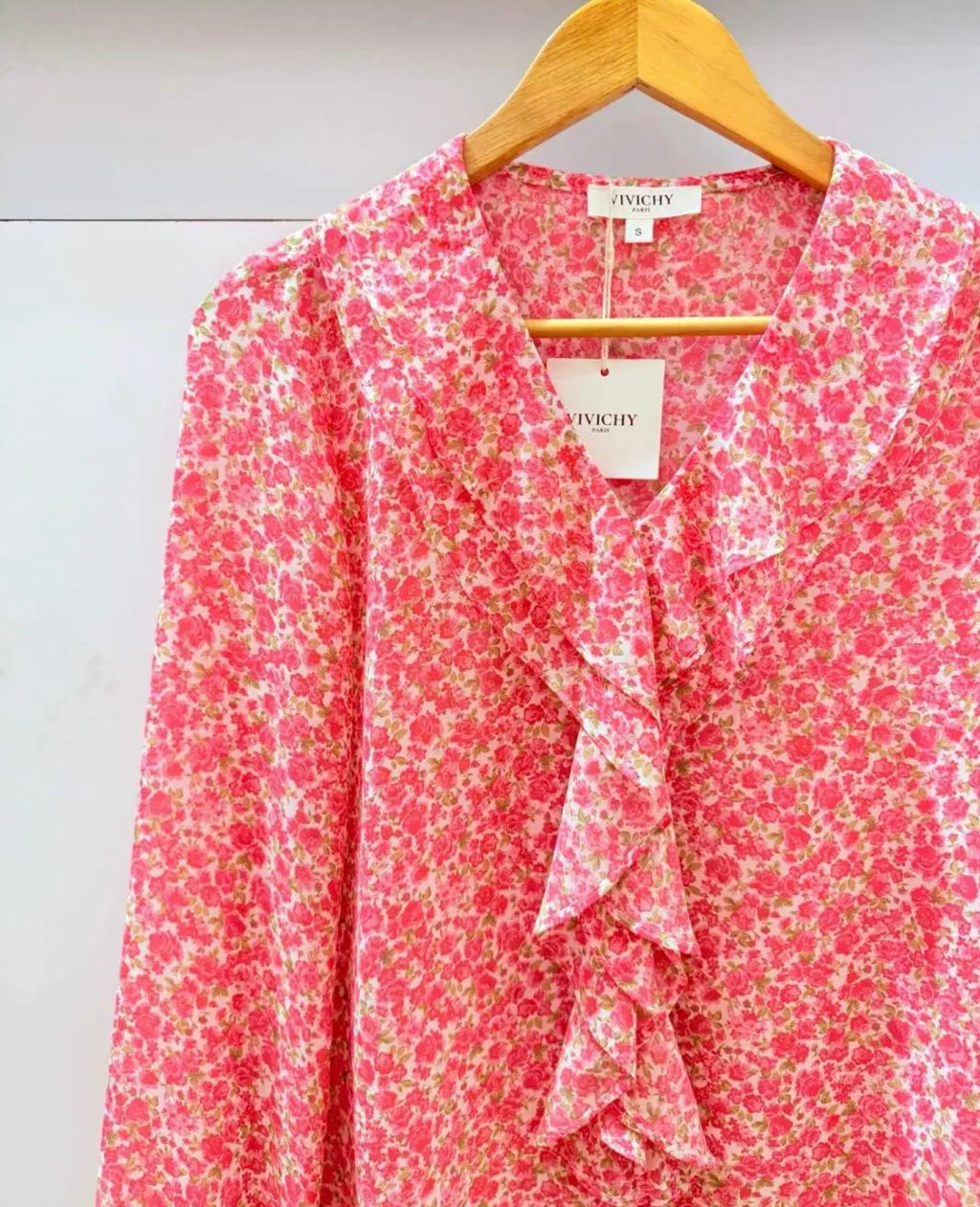 Blouse fleurie