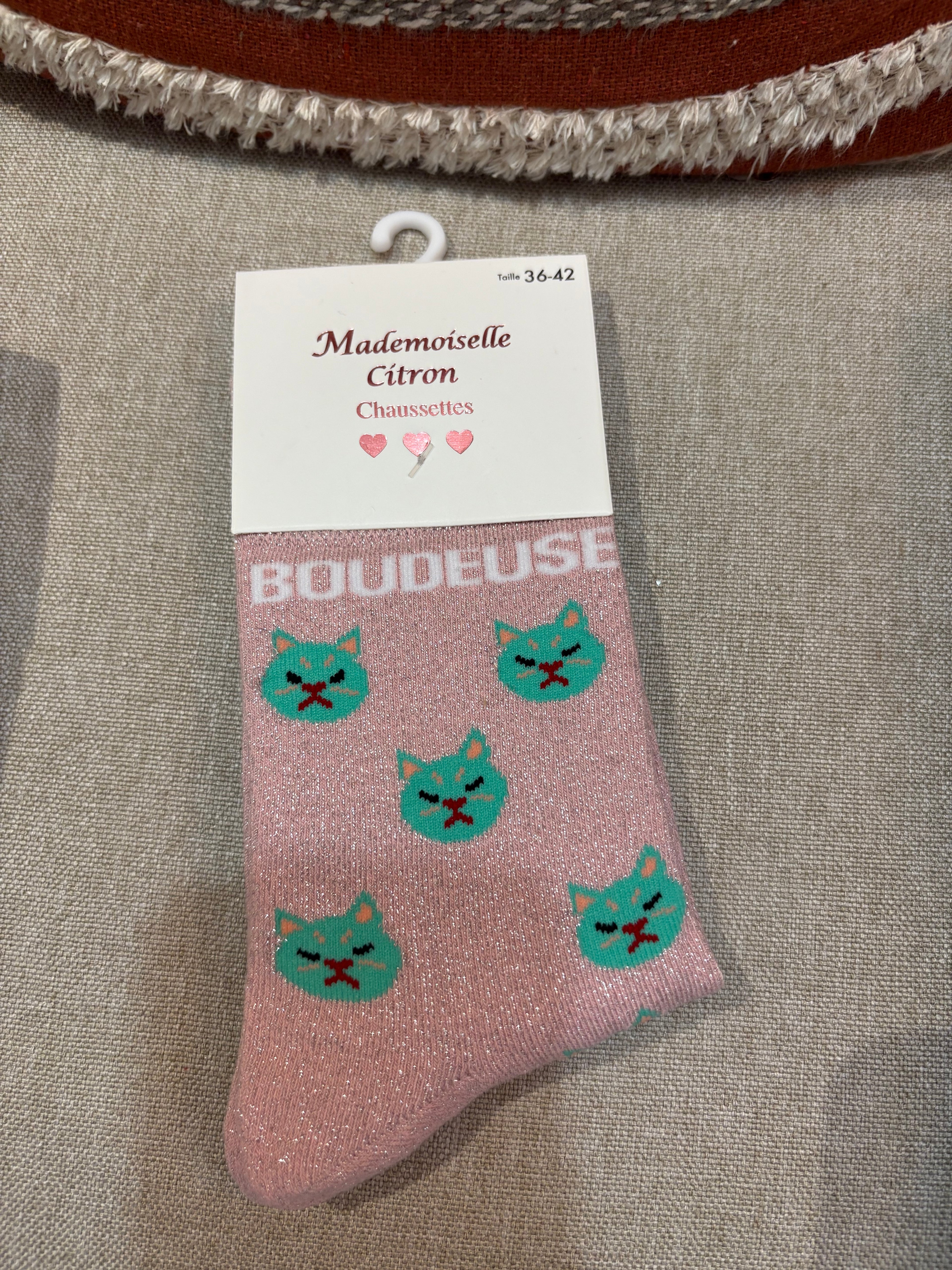 Chaussettes « Boudeuse »
