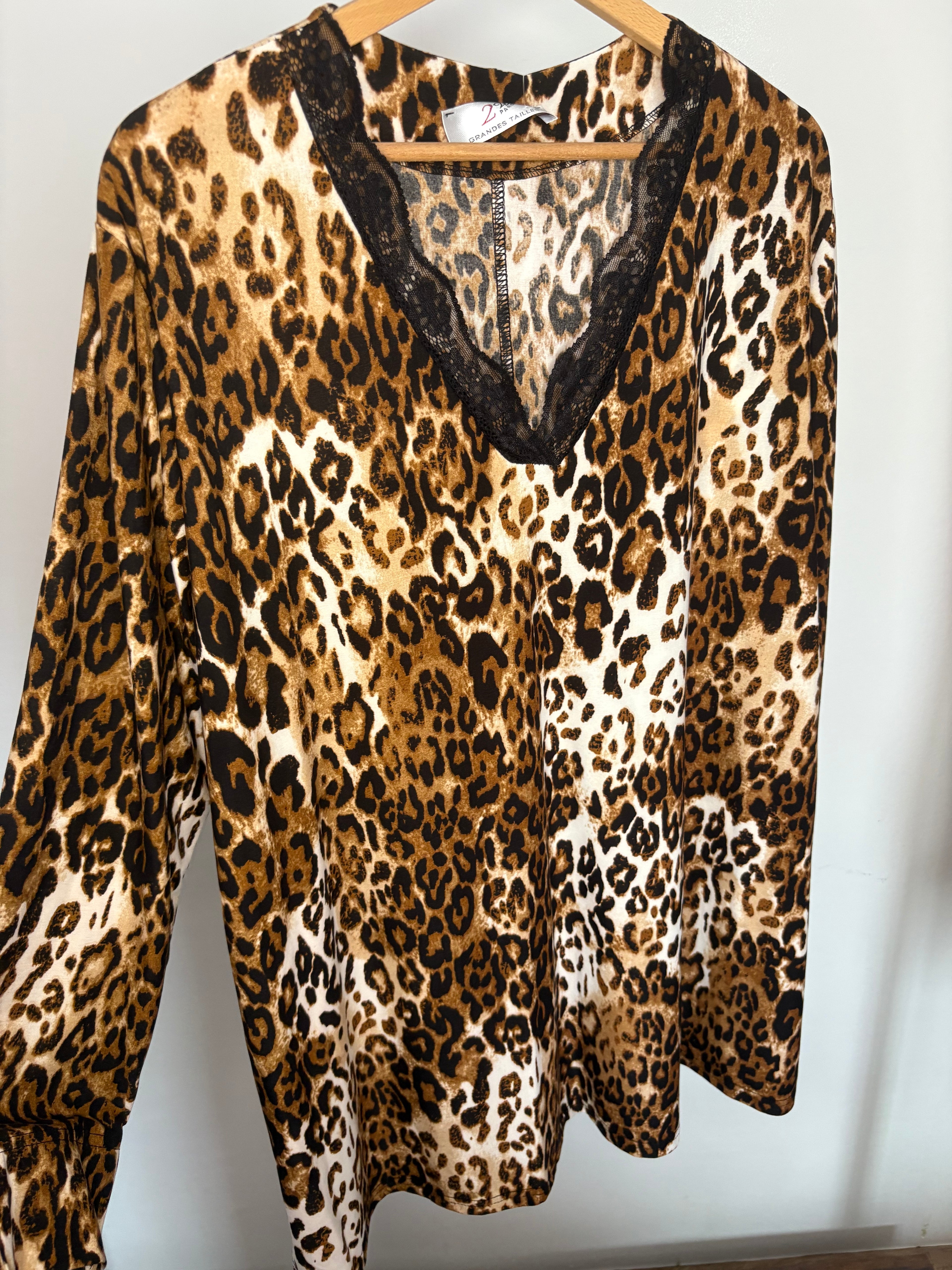 Blouse léopard 46-48