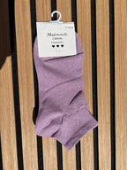 Chaussettes paillettes unies