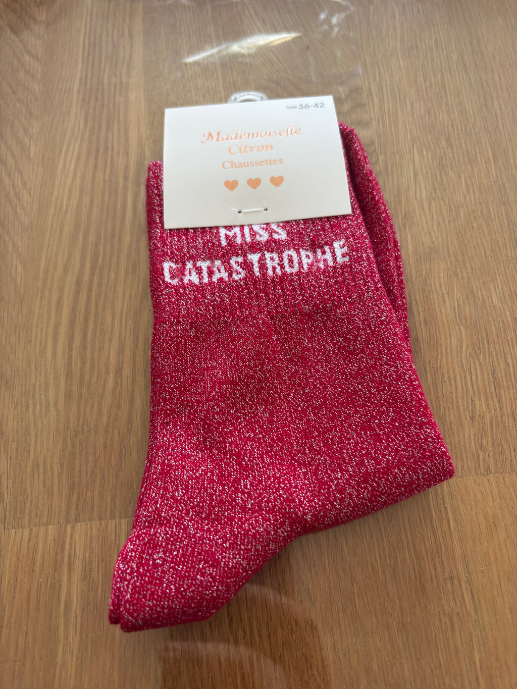 Chaussettes « Miss Catastrophe »