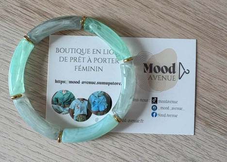 Bracelet à tubes fins