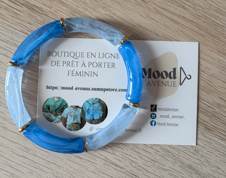 Bracelet à tubes fins