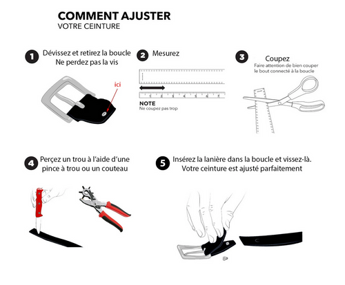 Ceinture 3.5cm de large