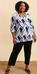 Chemisier Bleu 46-48