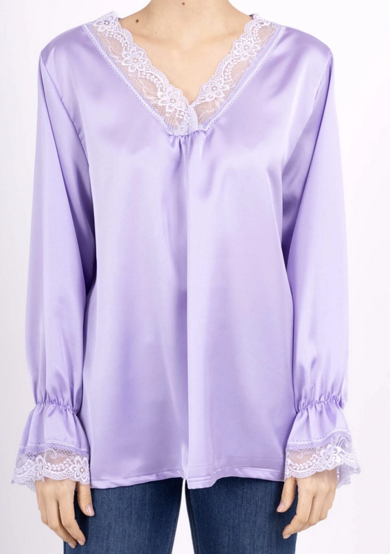 Blouse satinée 38-44