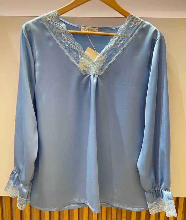 Blouse satinée 38-44