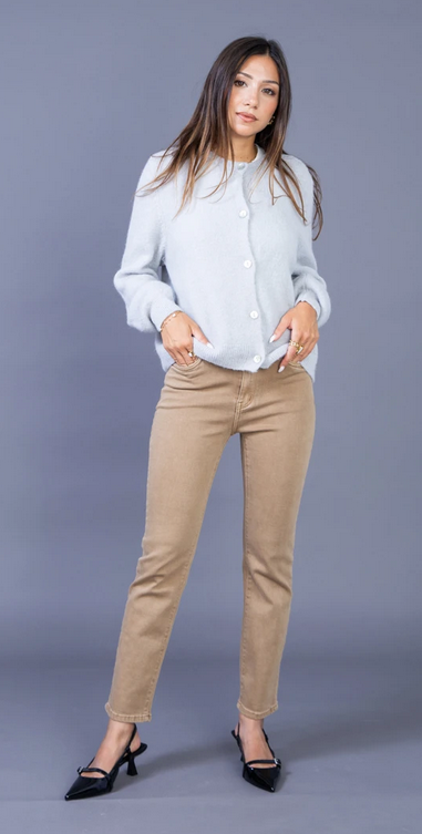 Pantalon straight-leg (coupe droite)