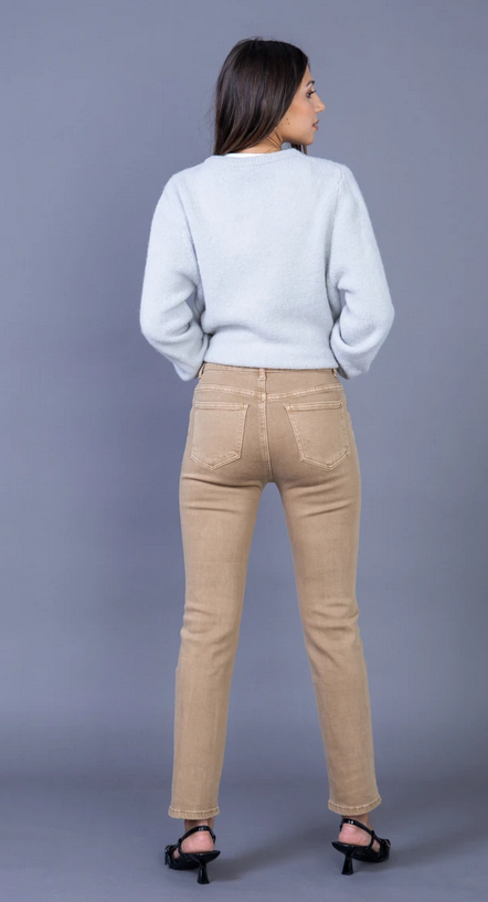 Pantalon straight-leg (coupe droite)