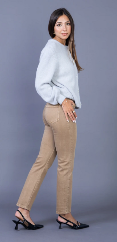 Pantalon straight-leg (coupe droite)