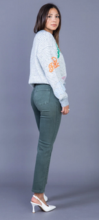 Pantalon straight-leg (coupe droite)