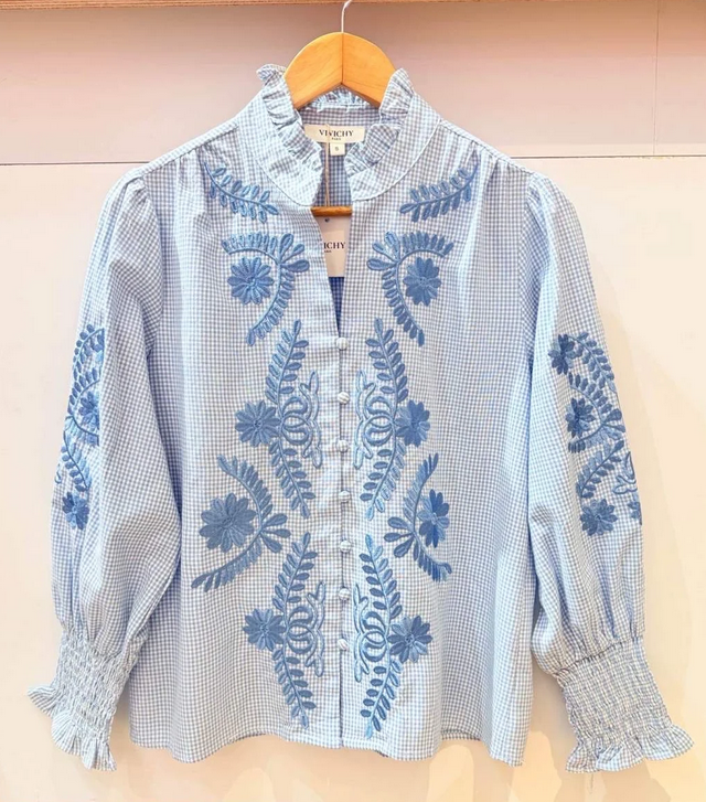 Chemise brodé