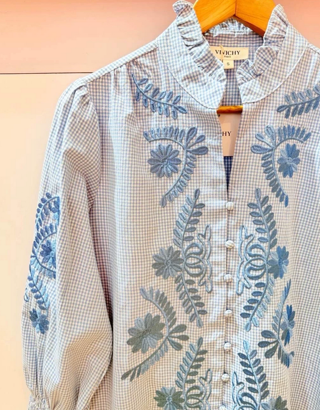 Chemise brodé