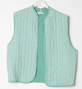Gilet vichy 36-44