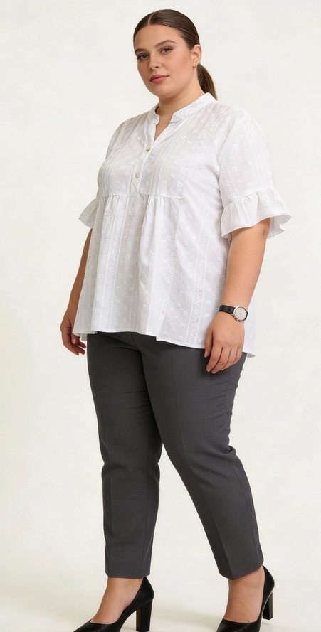 Blouse brodé 48-52
