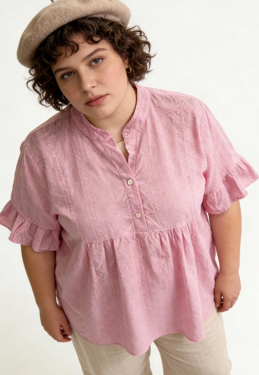 Blouse brodé 48-52