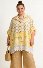 Chemise feuilles 50-54