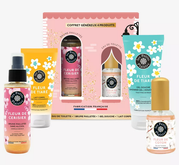 ESTUCHE - PERFUME "FLOR DE ALGODÓN" (4 PRODUCTOS)