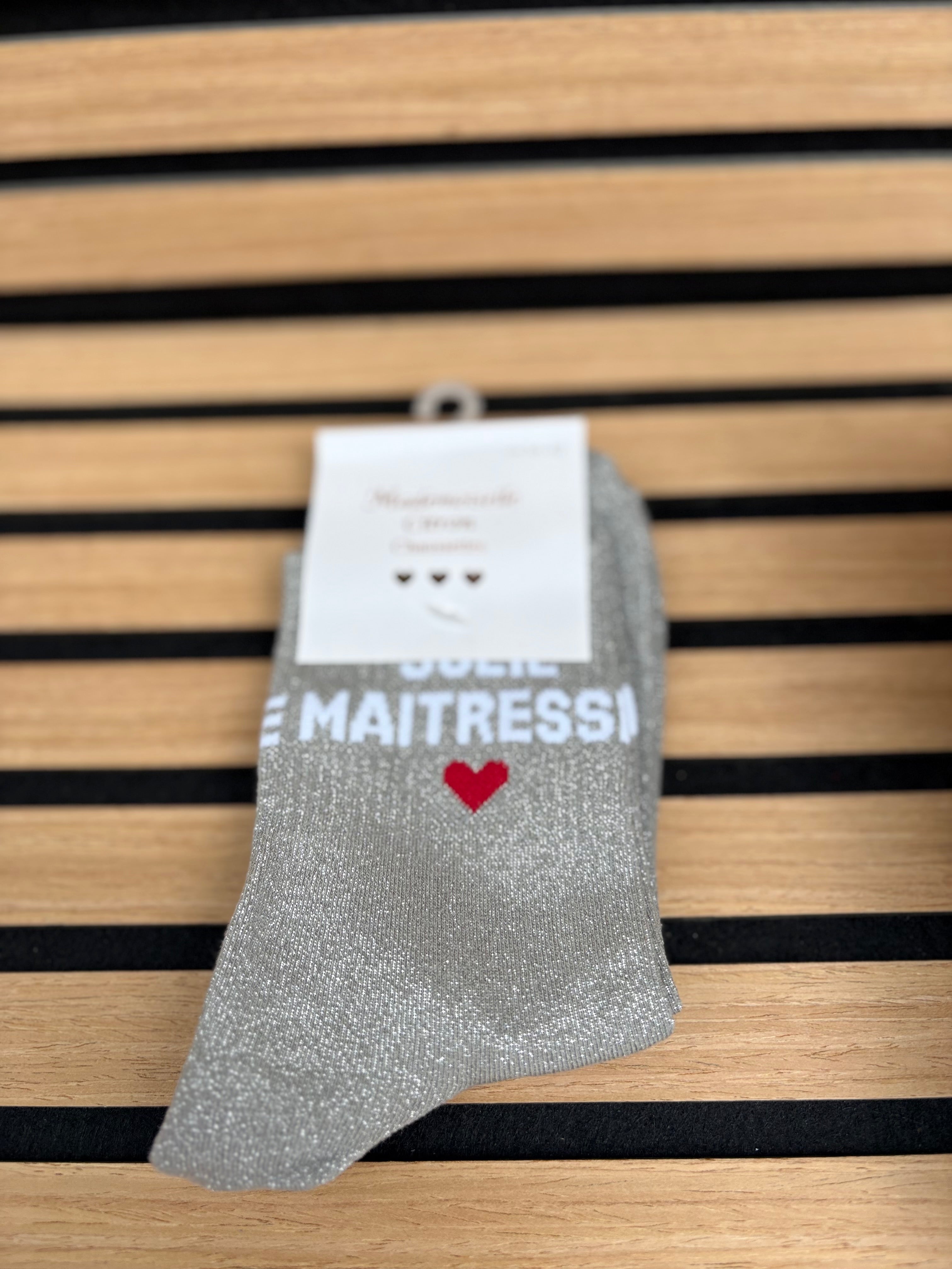 Chaussettes « Jolie maîtresse »