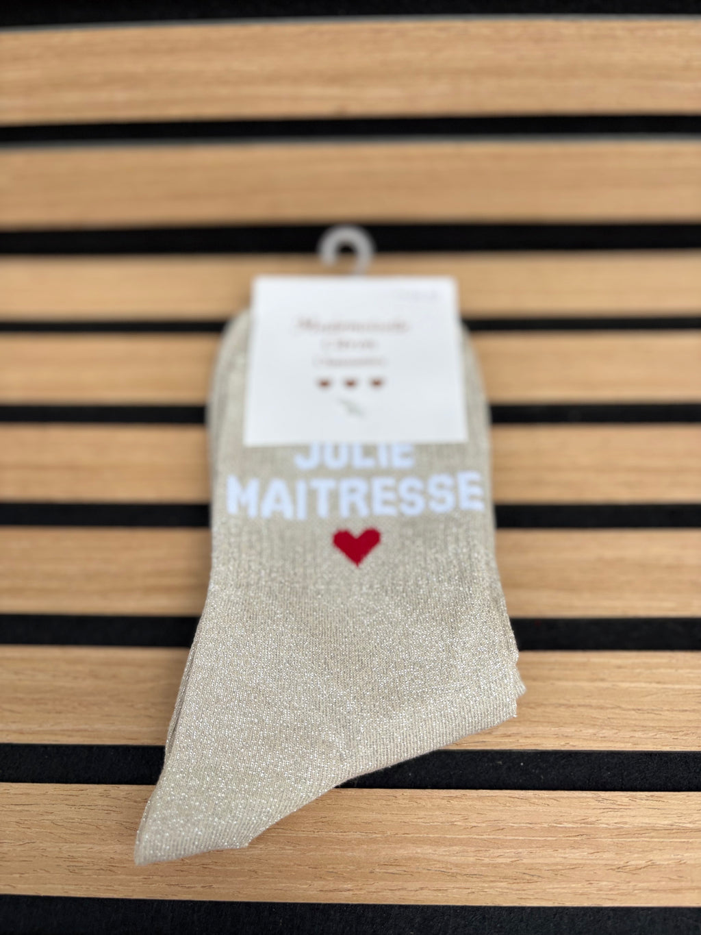 Chaussettes « Jolie maîtresse »