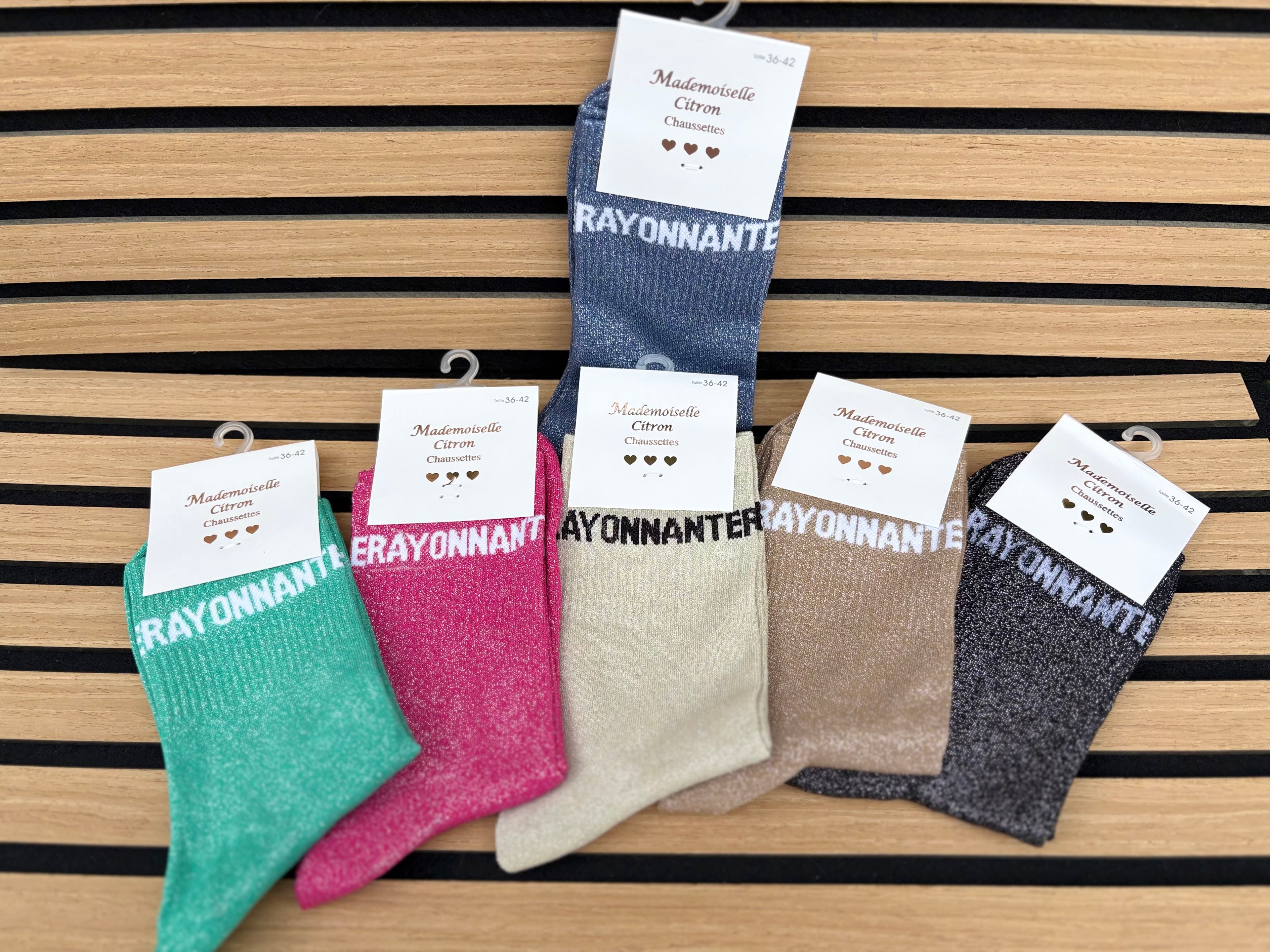 Chaussettes « Rayonnante »