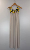 Robe longue citron 36-46