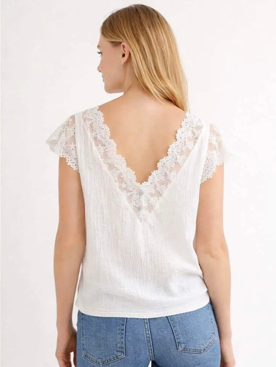 Débardeur dentelle