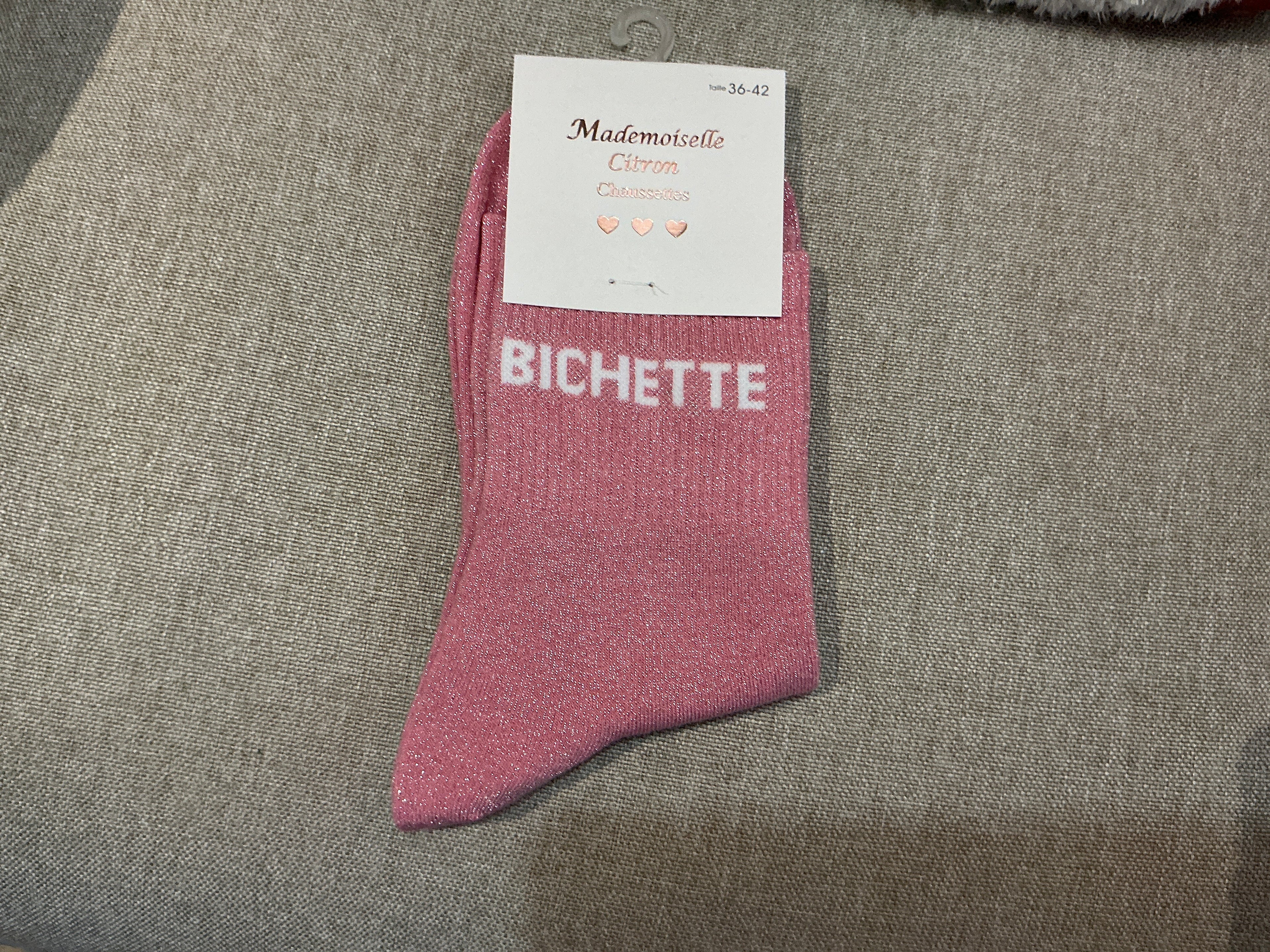 Chaussettes « Bichette »