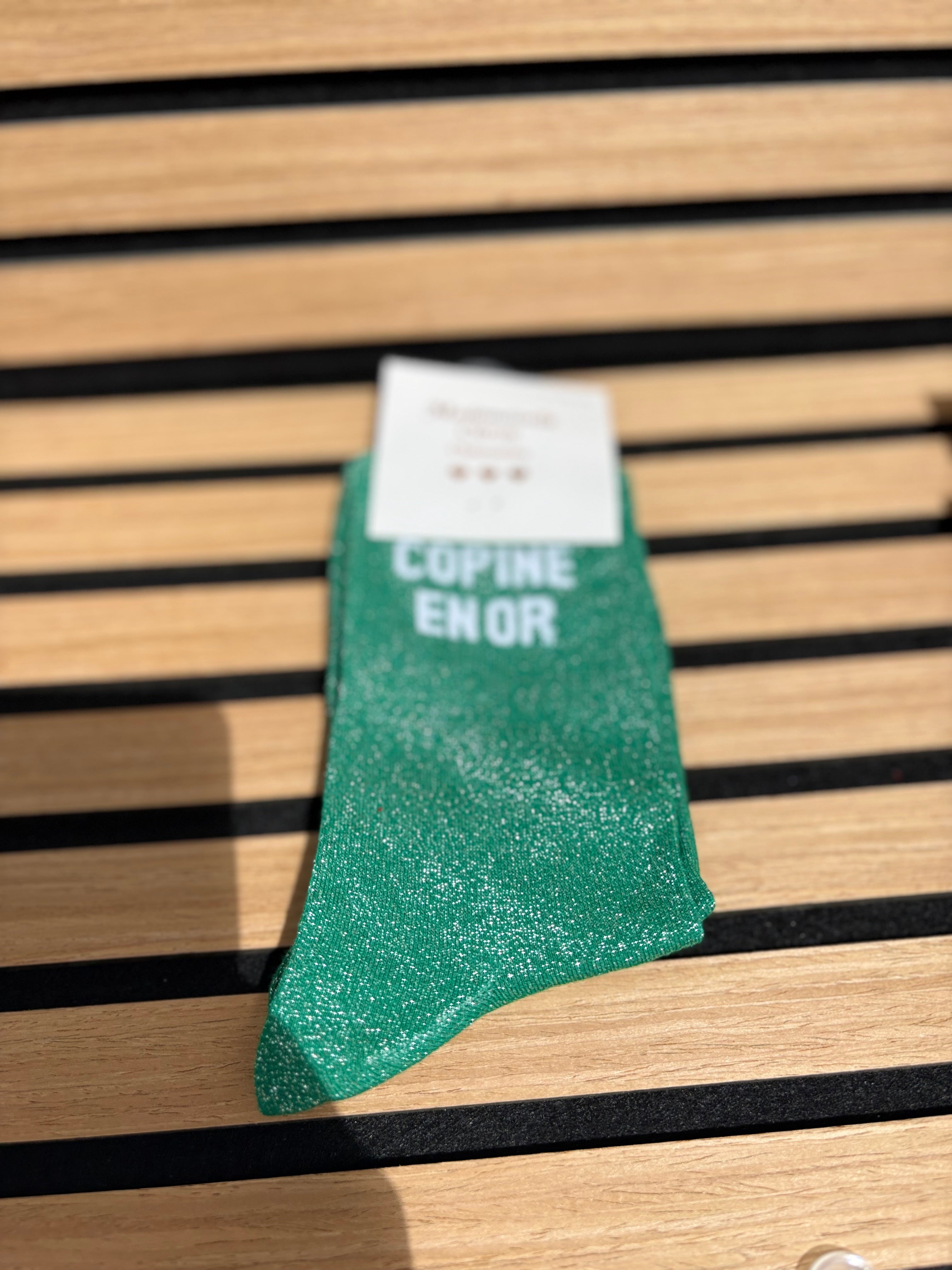Chaussettes « Copine en or »