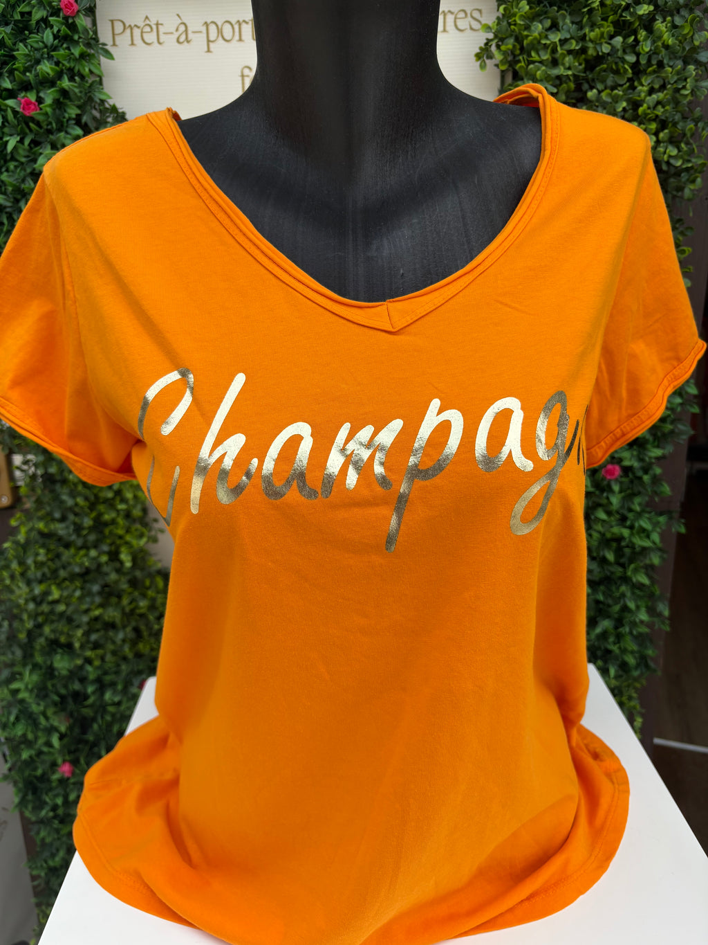 T-shirt Champagne