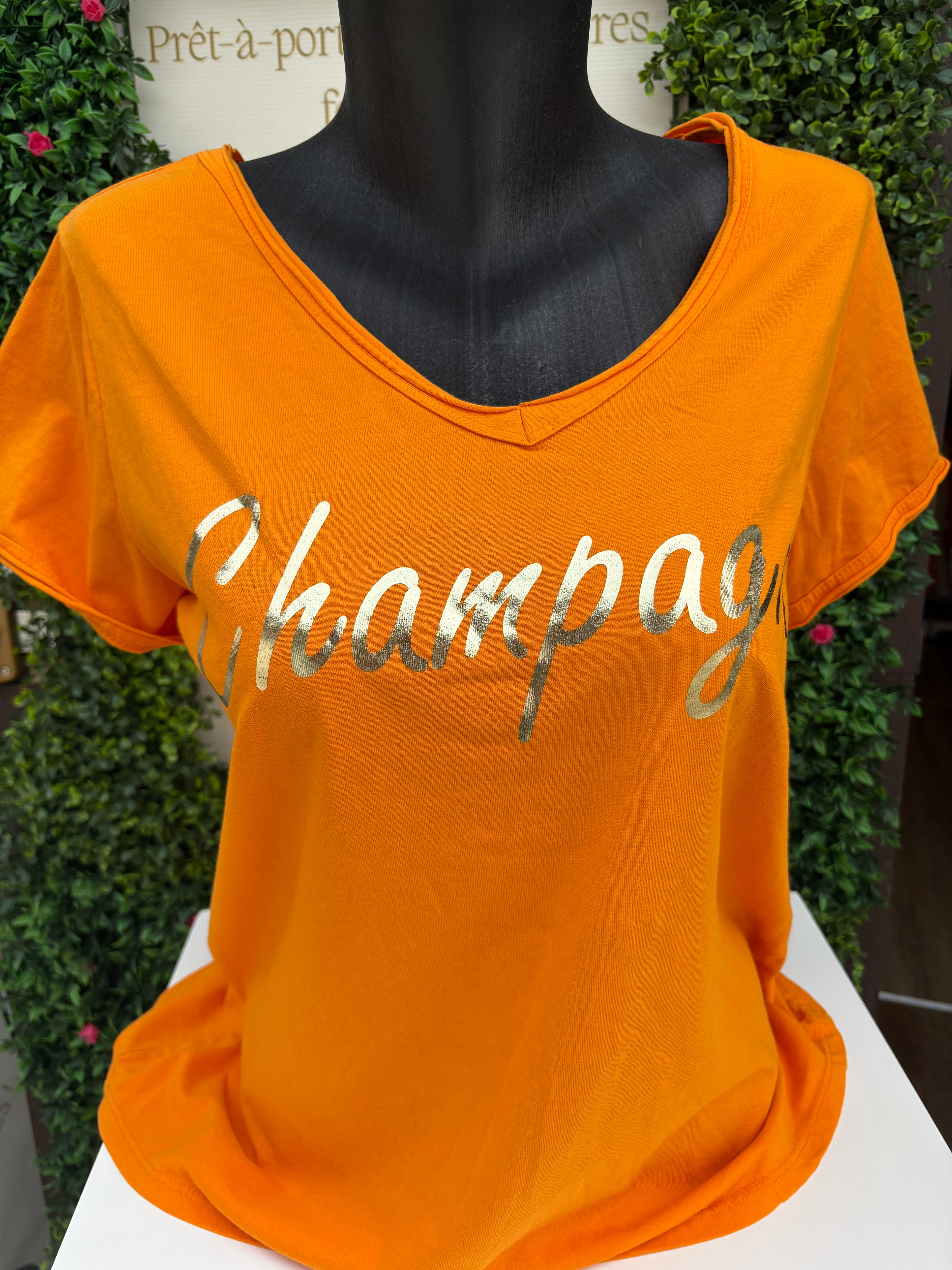 T-shirt Champagne