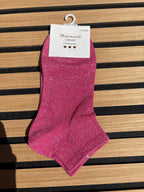 Chaussettes paillettes unies