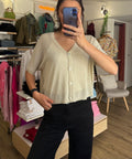Gilet manches courtes
