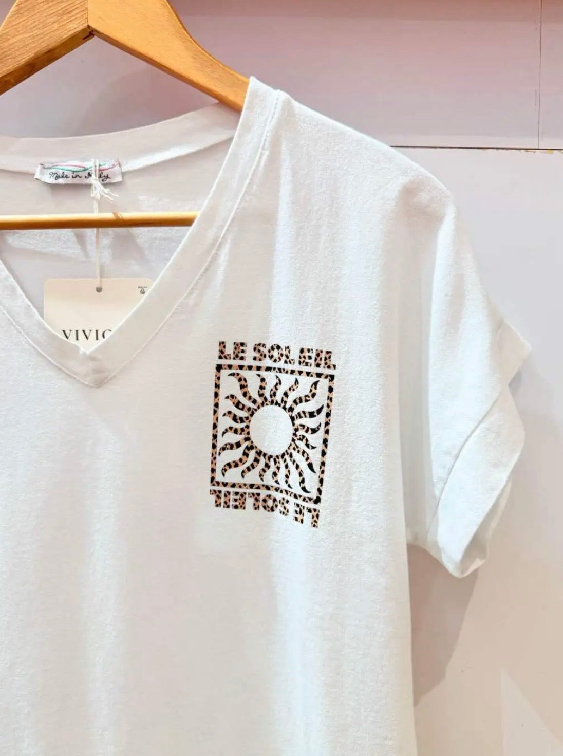 T-shirt Soleil léopard 🐆