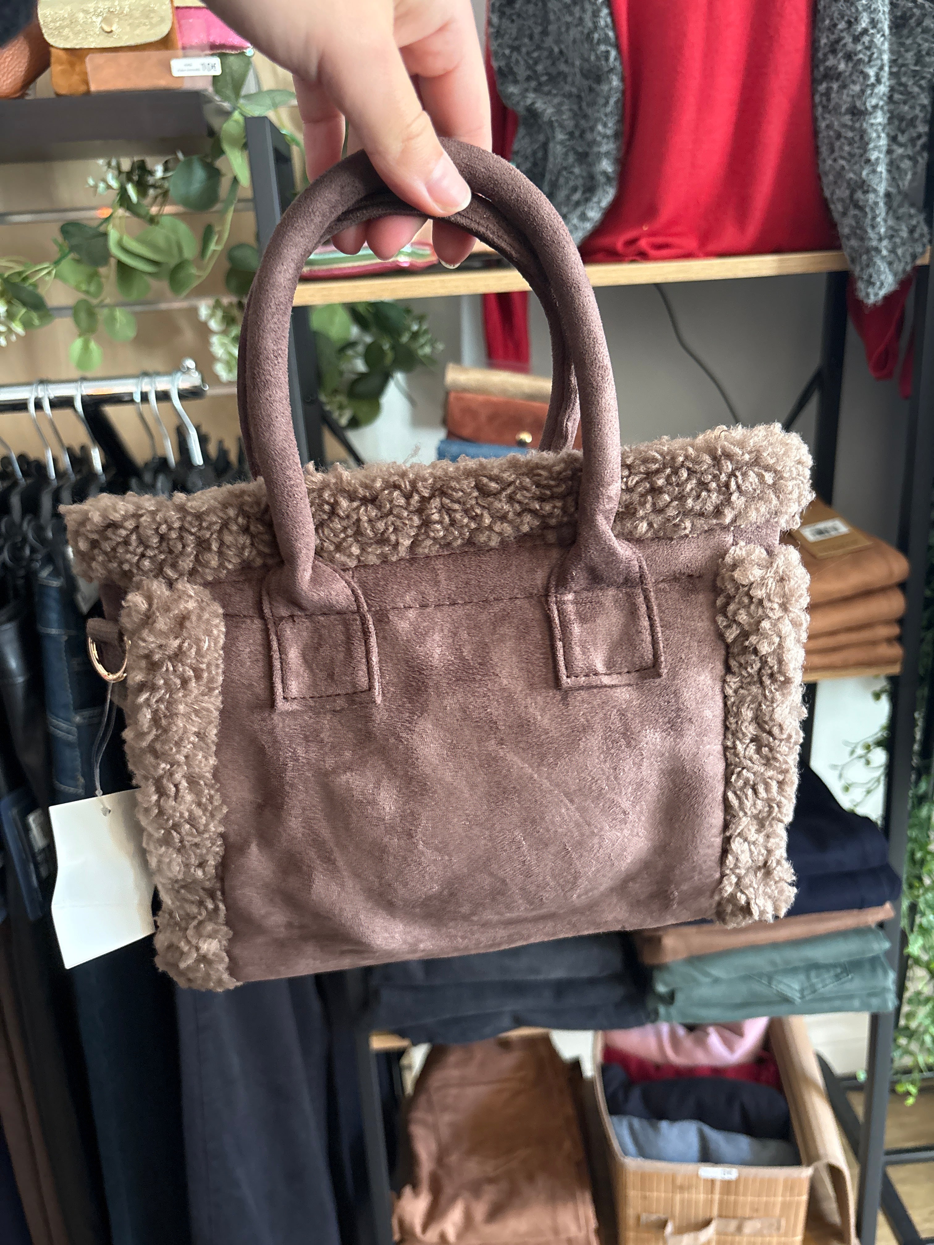 Sac daim petit 24x20cm