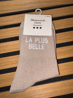 Chaussettes « La plus belle »