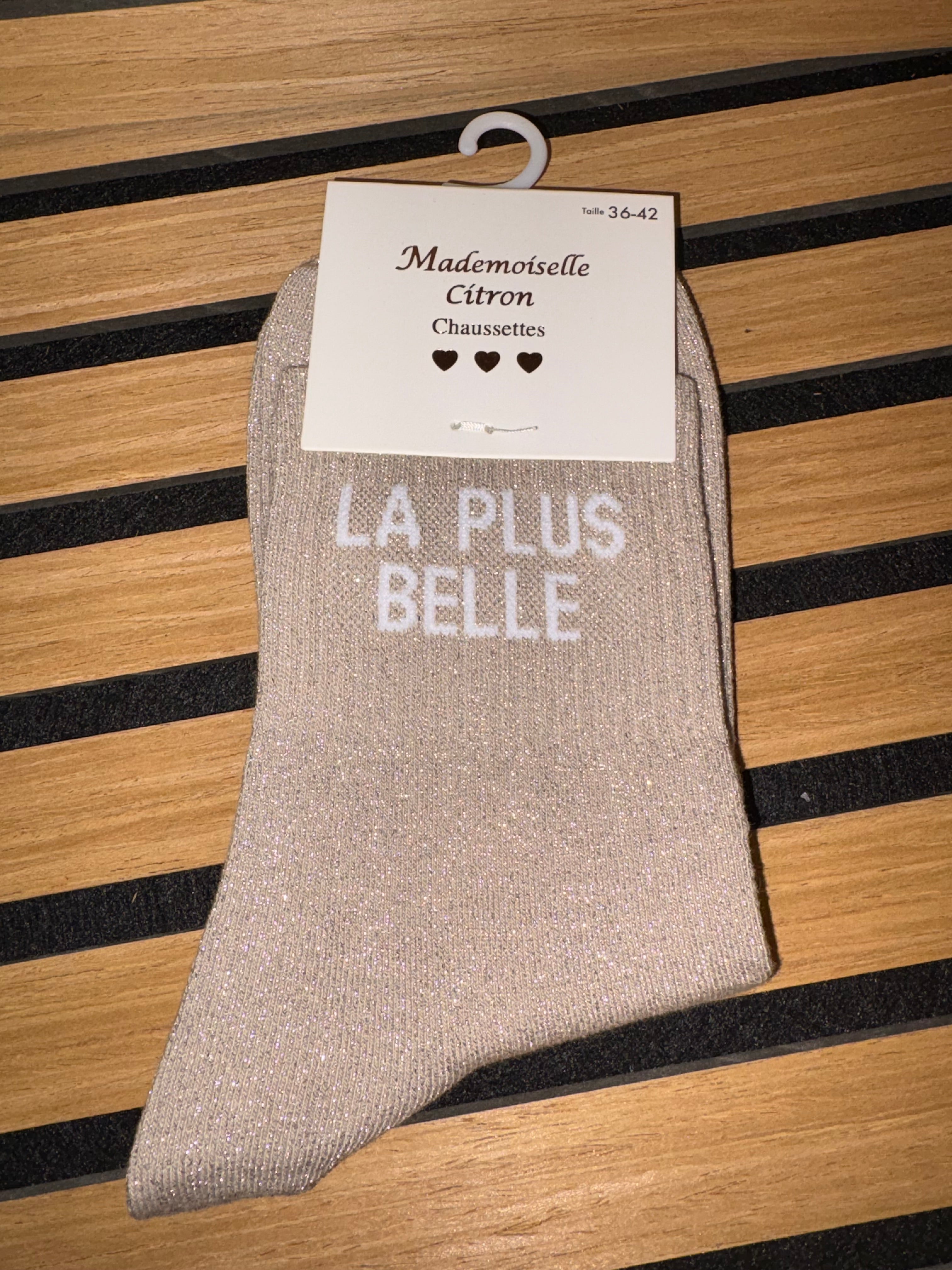 Chaussettes « La plus belle »