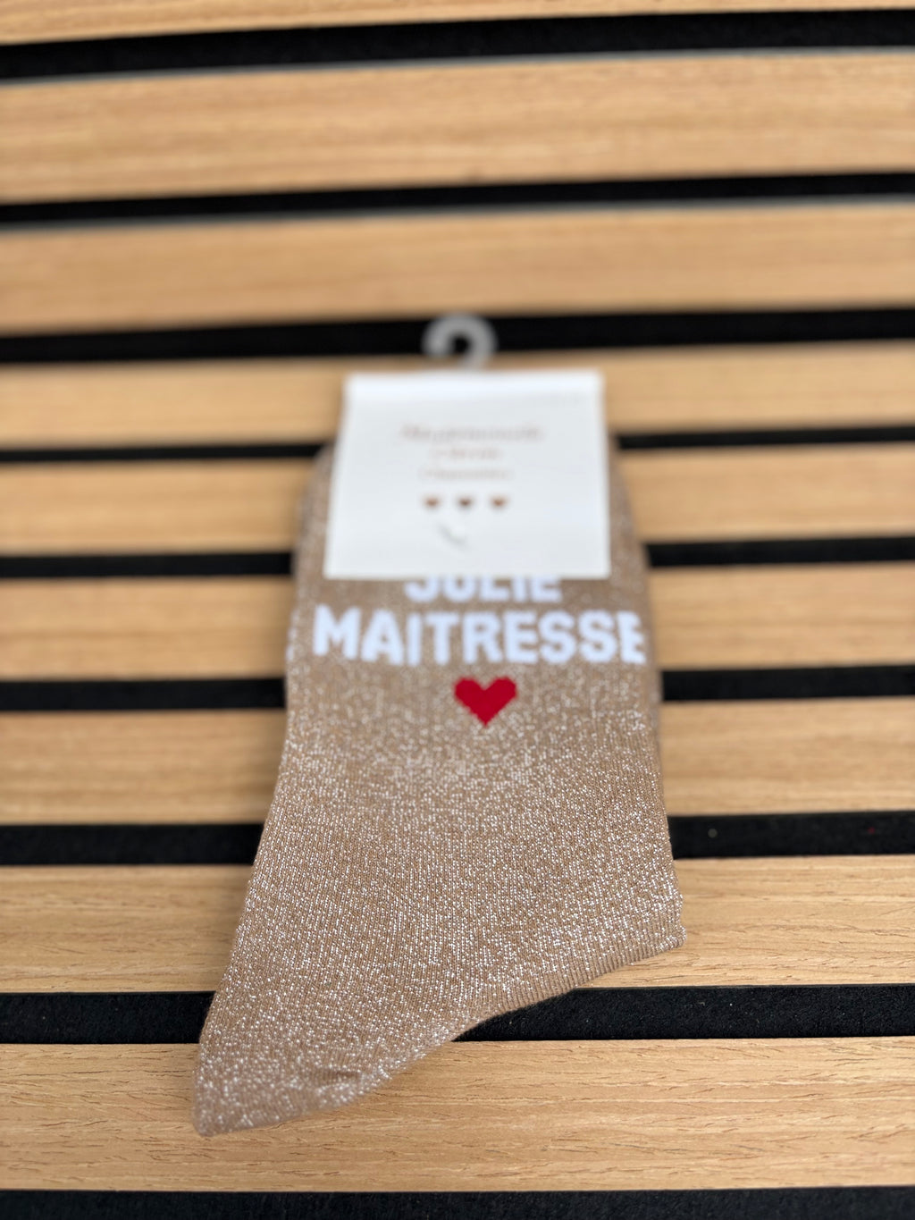 Chaussettes « Jolie maîtresse »