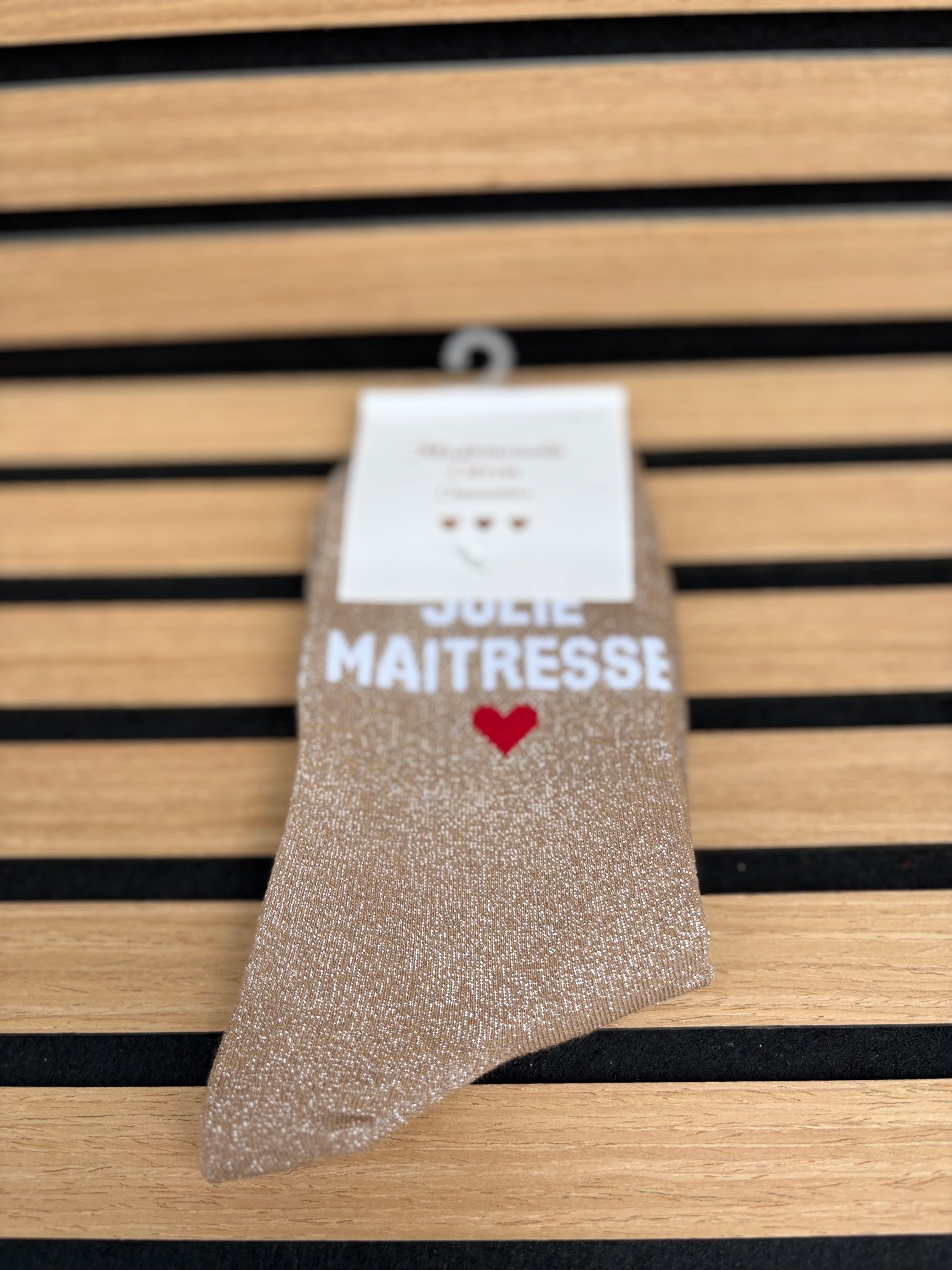 Chaussettes « Jolie maîtresse »