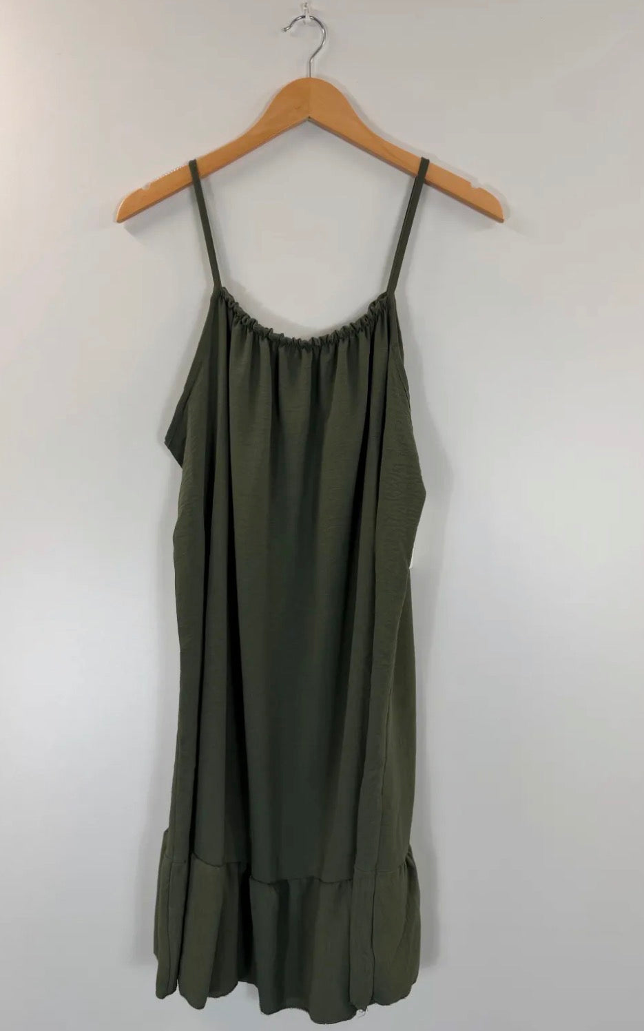 Robe mi-longue fluide