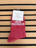 Chaussettes « Jolie maîtresse »