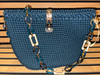 Sac bleu canard