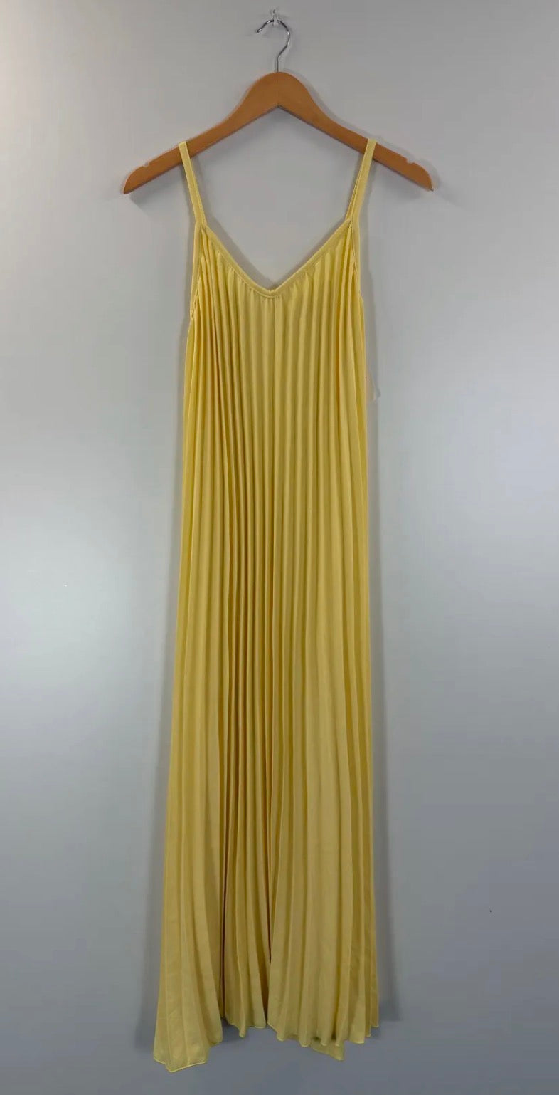 Robe plissée longue 38-46