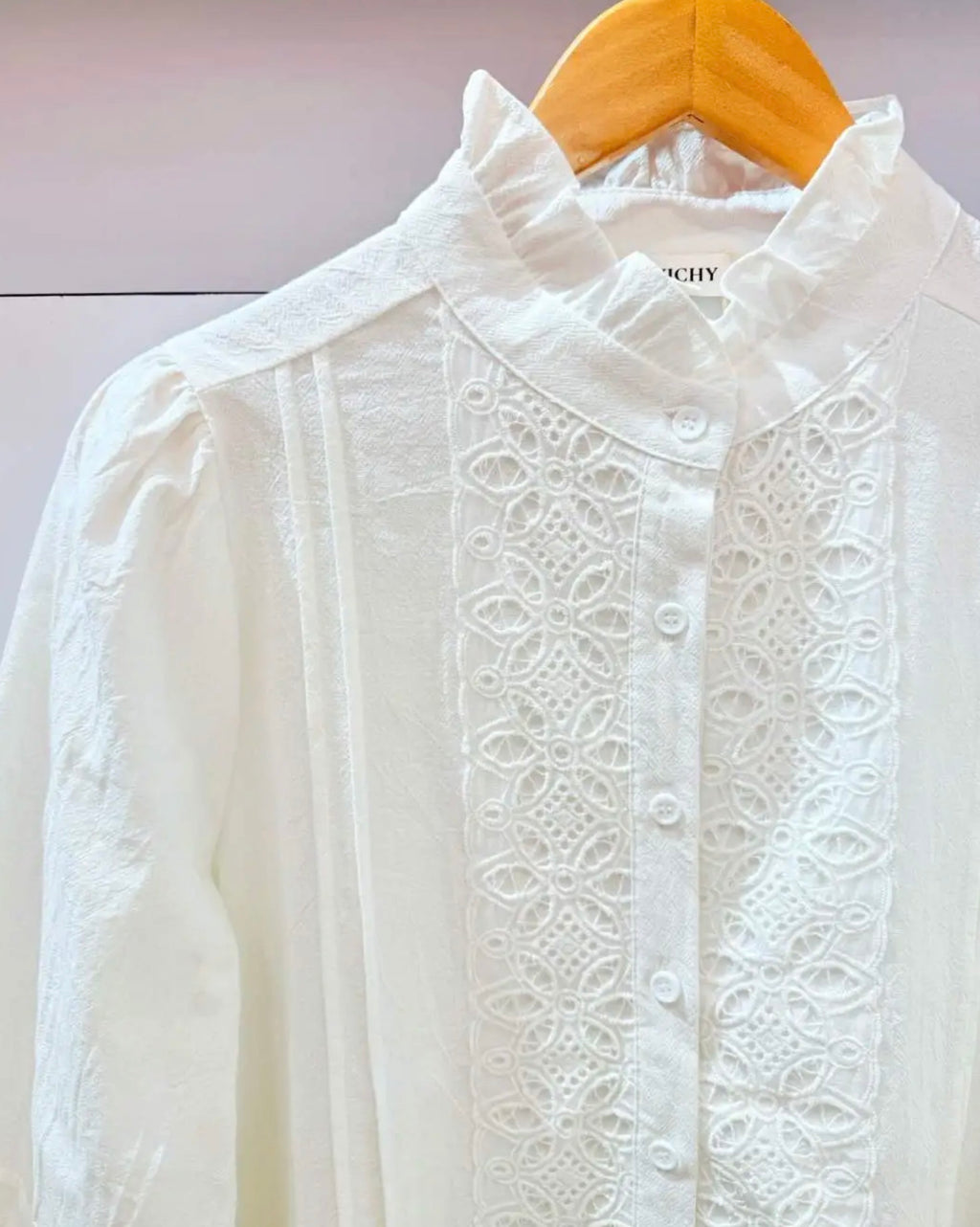 Blusa de encaje