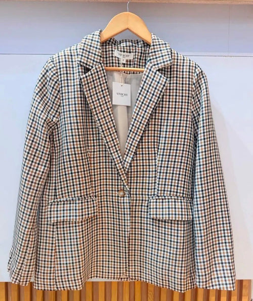 Blazer carreaux