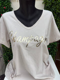 T-shirt Champagne